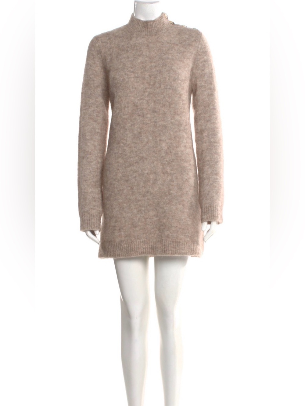 Sezane Sweater Knit Mini Dress XL